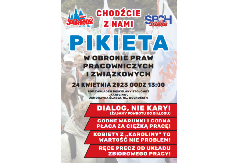 Pikieta pod ZPS 