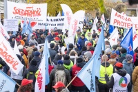 Manifestacja protestacyjna w Szczecinie – Policach