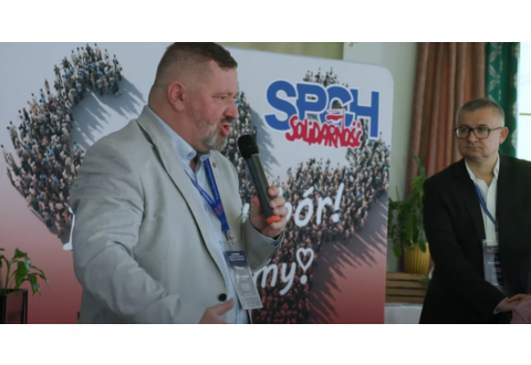 Film z XVIII Kongresu Krajowego Sekretariatu Przemysłu Chemicznego NSZZ Solidarność