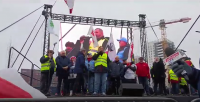 Wystąpienie Przewodniczącego KSPCH podczas protestu przeciwko Zielonemu Ładowi