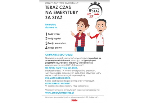Emerytura za staż 