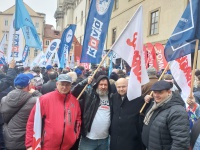 Spotkanie Regionu Wschodniego IndustriAll Europe poprzedzone manifestacją