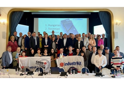 Spotkanie Regionu Wschodniego IndustriAll Europe - Budapeszt